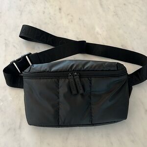 Calpak Luka Belt Bag in Matte Black